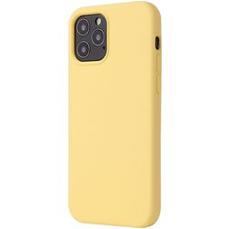 Mobigear Rubber Touch iPhone 12 Pro Silicone Back cover - Yellow