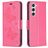 Mobigear Butterfly Samsung Galaxy S23 Wallet case - Magenta