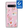 My Style Magneta Samsung Galaxy S10 Elastyczne TPU Etui plecki - Pink Alpaca