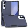 Mobigear Heavy Armor Samsung Galaxy S25 Edge Hårdt Bagsidecover Stødsikkert - Mørkeblå