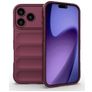Mobigear Bumpy iPhone 18 Pro Joustava TPU Suojakuori - Wine Red