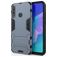 Mobigear Armor Stand Huawei P40 Lite E Hårdt Bagsidecover Stødsikkert med Stander - Blå
