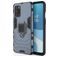 Mobigear Armor Ring OnePlus 8T Fodral Hårdplast Skal Stötsäkert med ringhållare - Blå