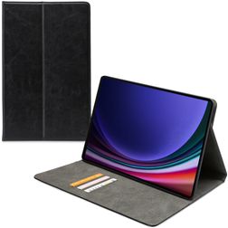Mobilize Premium Folio Samsung Galaxy Tab S9 FE Lompakkokotelo - Musta
