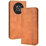 Mobigear Sensation HONOR Magic 4 Lite Wallet case - Brown