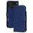 Mobiparts Wallet iPhone 17 Pro Max MagSafe Pravá kůže Knížkové pouzdro Peněženka - Modrá