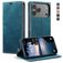 CaseMe 013 iPhone 17 Pro Funda tipo libro Cartera - Azul
