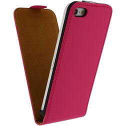 Mobilize Ultra Slim Flip iPhone 5 Flipfodral - Fuchsia