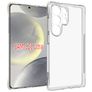 Mobigear Cushion Transparente Samsung Galaxy S25 Ultra TPU flexível Capa traseira - Transparente