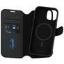 CARE by PanzerGlass Tango Two-in-One iPhone 15 MagSafe Cover a libro 2 in 1 con guscio estraibile a portafoglio - Nero