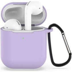 Mobigear Classic Capa Silicone flexível para Apple AirPods 1 - Roxo