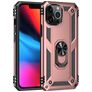 Mobigear Armor Ring iPhone 13 Pro Max Fodral Hårdplast Skal Stötsäkert med ringhållare - Roséguld