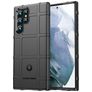 Mobigear Rugged Shield Samsung Galaxy S22 Ultra Flexible TPU Back cover Shockproof - Black