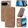 Mobigear Retro Slim Google Pixel 10 Pro XL Cover a libro - Marrone
