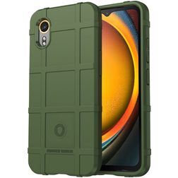 Mobigear Rugged Shield Samsung Galaxy Xcover 7 Fleksibel TPU Bagsidecover Stødsikkert - Grøn