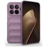Mobigear Bumpy Xiaomi 15T Pro Fleksibel TPU Bagsidecover - Lilla