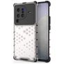 Mobigear Honeycomb Vivo X80 Pro Hårdt Bagsidecover Stødsikkert - Hvid