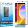 Mobigear Curved LG Velvet Tempered Glass Screen Protector - Case Friendly - Black