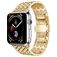 Mobigear Dragon Ruostumaton teräs Apple Watch Ranneke Perhoslukko - 49/46/45/44 mm - Kulta