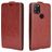 Mobigear Alcatel 3X (2020) Flipfodral - Brun