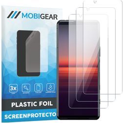 Mobigear Sony Xperia 5 II Skärmskydd Skyddsfilm - Skalvänligt (3-pack)