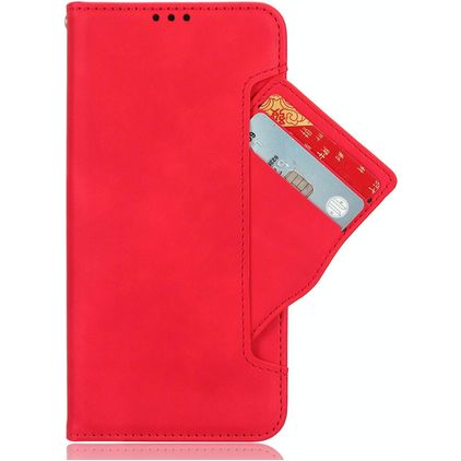 Mobigear Slide Wallet OPPO Find X9 Pro Wallet case - Red