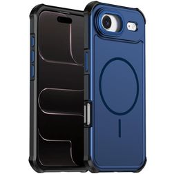 Mobigear Airbag Shockproof iPhone Air MagSafe Plástico rígido Capa traseira - Azul