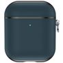 Valenta Snap Funda Piel auténtica para Apple AirPods 1 - Azul