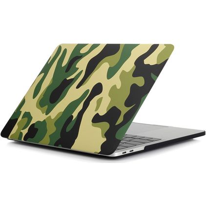 Mobigear Design MacBook Pro 14 polegadas (2021-2026) Capa rígida para MacBook - Jungle Camauflage - Modelo A2442 / A2779 / A2918 / A2992 / A3401 / A3112 / A3434 / A3427 / A3426