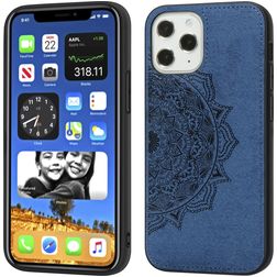 Mobigear Mandala iPhone 12 Pro Max Funda Plástico rígido Carcasa - Azul