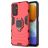 Mobigear Armor Ring Samsung Galaxy M23 Funda Plástico rígido Carcasa Antigolpes con anillo - Rojo