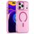 Mobigear Shockproof iPhone 17 Pro Max MagSafe Fodral Hårdplast Skal - Rosa