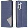 Mobigear Rhombus Slim Samsung Galaxy S23 Capa livro - Azul