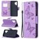 Mobigear Butterfly Samsung Galaxy A32 5G Funda tipo libro Cartera - Morado