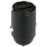 Mobiparts Car Charger Dual USB / USB-C Ładowarka samochodowa USB-C 30W - Czarny