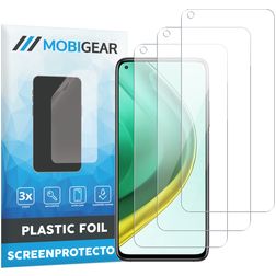 Mobigear Xiaomi Mi 10T Pro Protector de pantalla Film - Compatible con fundas (pack de 3)