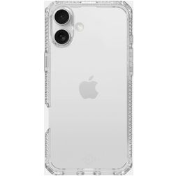 ITSKINS Level 2 SpectrumClear R Clear iPhone 16 Plus Flexible TPU Back cover Shockproof - Clear