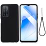 Mobigear Rubber Touch OPPO A54 Silicona Carcasa - Negro