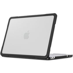 Mobigear Shockproof Pro MacBook Neo 13 pollici (2026) Cover rigida per MacBook - Trasparente / Nero - Modello A3404