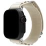 Mobilize Alpine Nylon Apple Watch Řemínek Přezka - 49/46/45/44 mm - Hvězdně bílá