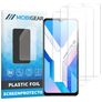 Mobigear Vivo Y76 Película de ecrã em plástico - Compatível com capas (Pack de 3)