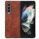 Mobigear Excellent Samsung Galaxy Z Fold 4 Hard Case Back cover - Brown
