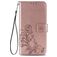 Mobigear Clover Samsung Galaxy A21s Plånboksfodral med sedelfack - Roséguld