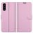 Mobigear Classic Sony Xperia 10 III Capa livro Carteira - Rosa