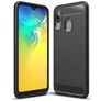Mobigear Brushed Slim Samsung Galaxy A20e Flexibilní TPU Zadní kryt - Černá