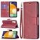 Mobigear Excellent Samsung Galaxy A13 5G Cover a libro portafoglio - Rosso