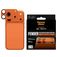 PanzerGlass FENDER iPhone 17 Pro Aluminium Kameraskydd - Skalvänligt - Cosmic Orange