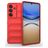 Mobigear Bumpy Samsung Galaxy S26 Plus Flexibilní TPU Zadní kryt - Červená
