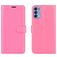 Mobigear Classic OPPO Reno 4 Plånboksfodral med sedelfack - Rosa