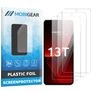 Mobigear Xiaomi 13T Película de ecrã em plástico - Compatível com capas (Pack de 3)